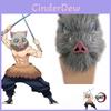 Demon Halloween Slayer Kimetsu No Yaiba Hashibira Inosuke Pig Cosplay Mask Cos