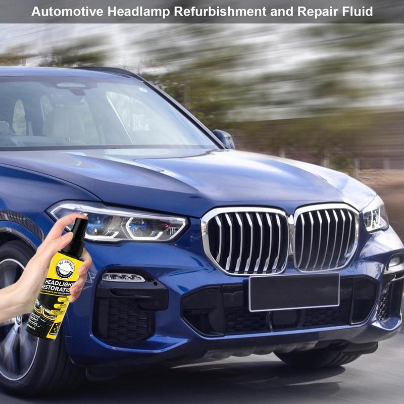 Headlight Coating Liquid Car Light Cleaner and Restorer Headlight Restorer Long Lasting Effective for Polishing Car Headlight