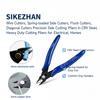 Wire Cutters, Spring-loaded CRV Steel Diagonal Flush Cutters for Electrical & Home Use–Heavy Duty Precision Side Cutting Pliers