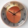 8 Inch Wall Clock Large Vintage Round Decoration Home Bedroom Retro Time Kitchen Nordic Wall Clock Non-Ticking  Clock