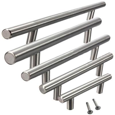 12mm Edelstahl T-Stangengriff Zugknopf für Küchenschranktür Schublade