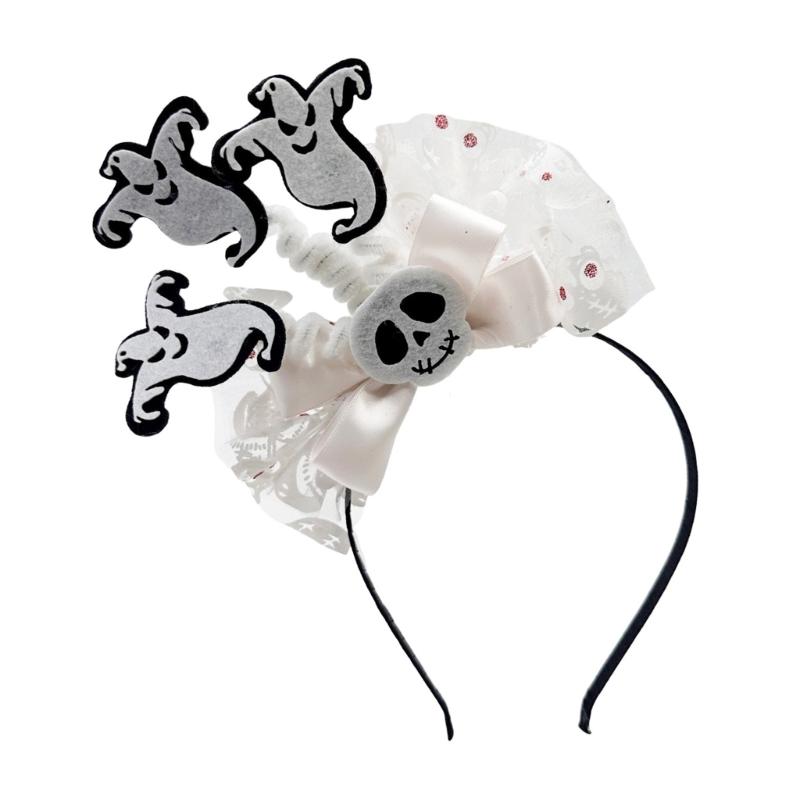 Gothic Bat Devil Hairband Soft Elastic Headwear Hair Hoop For Costume Event Themed Gatherings