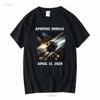 Apophis Asteroid April 13 2029 Space Earth Softstyle T Shirt Long or Short Sleeves Vintage Washed Homme Versatile Soft Graphic