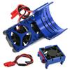 Traxxas VXL-3S için Yükseltilmiş Soğutma Fanı ve Soğutucu Seti, Slash Rustler Bandit Stampede 2WD 4X4 için Verimli Motor ESC Soğutucu