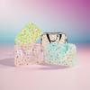 1Pcs Portable Cosmetic Organizer Large Capacity Transparent Pvc Printed Toiletry Bag Travel Toiletry Make Up Bag