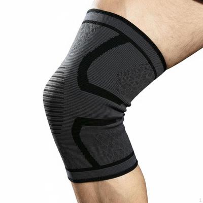 Compression Knee Sleeve Breathable Support AntiOdor Guard Gear for Basketball Athletes,
