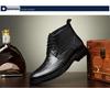 Plus Size Men's British Style Genuine Leather Chelsea Ankle Boots
