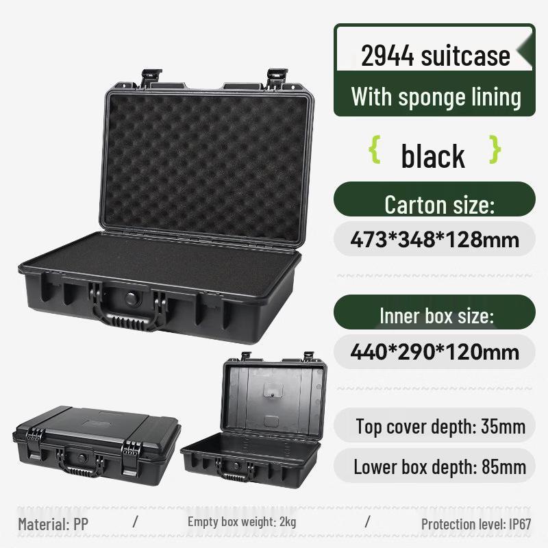 JPHZNB Professional Photography Equipment Hard Case
