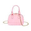 Trendy Street Style Shell Bag For Women 2024 Fashionable Simple Pu Shoulder Bag