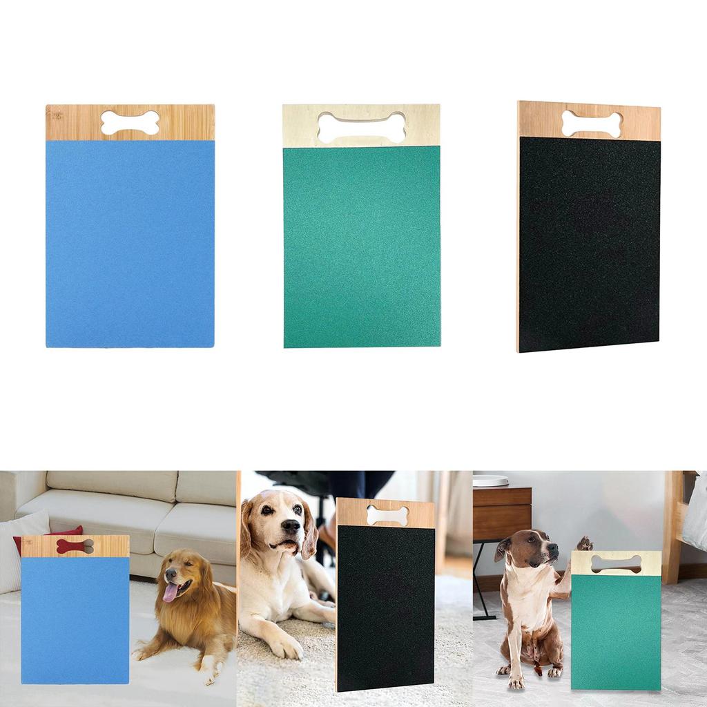 Durable Dog Nail Scratching Board for Puppy Indoor Wear-Resistant Without The to , Blue