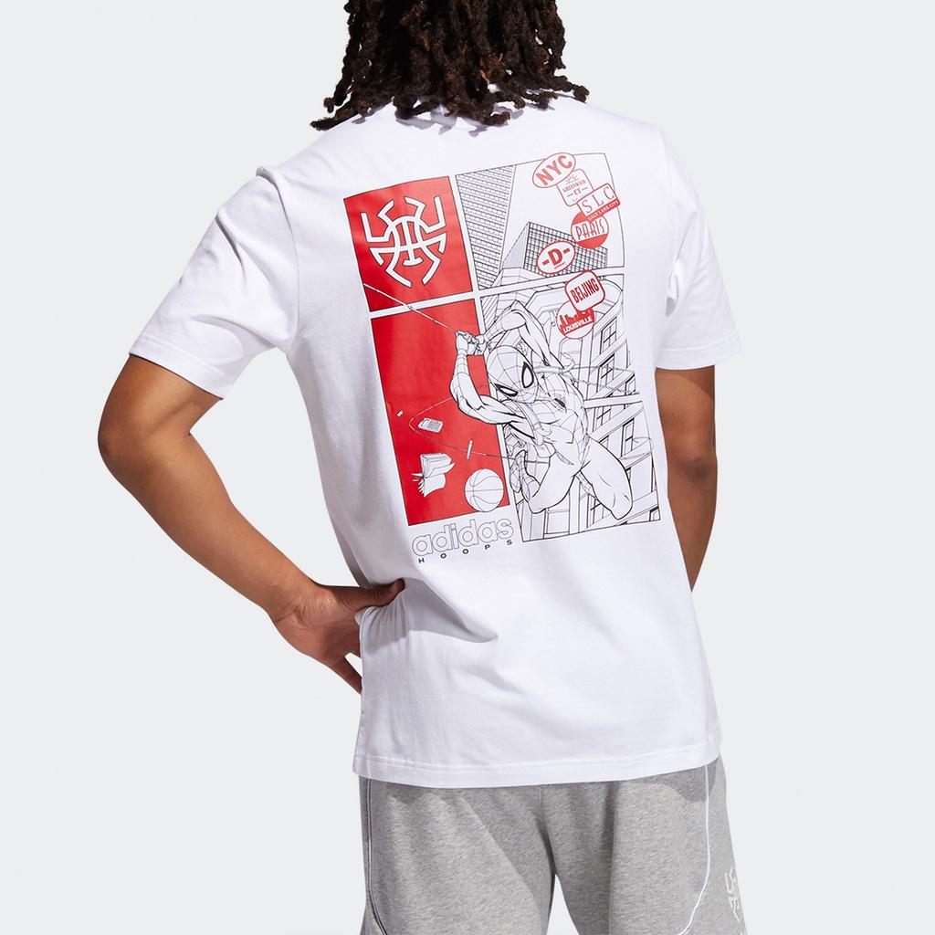 Adidas x Marvel T Shirt Men's White GU6293