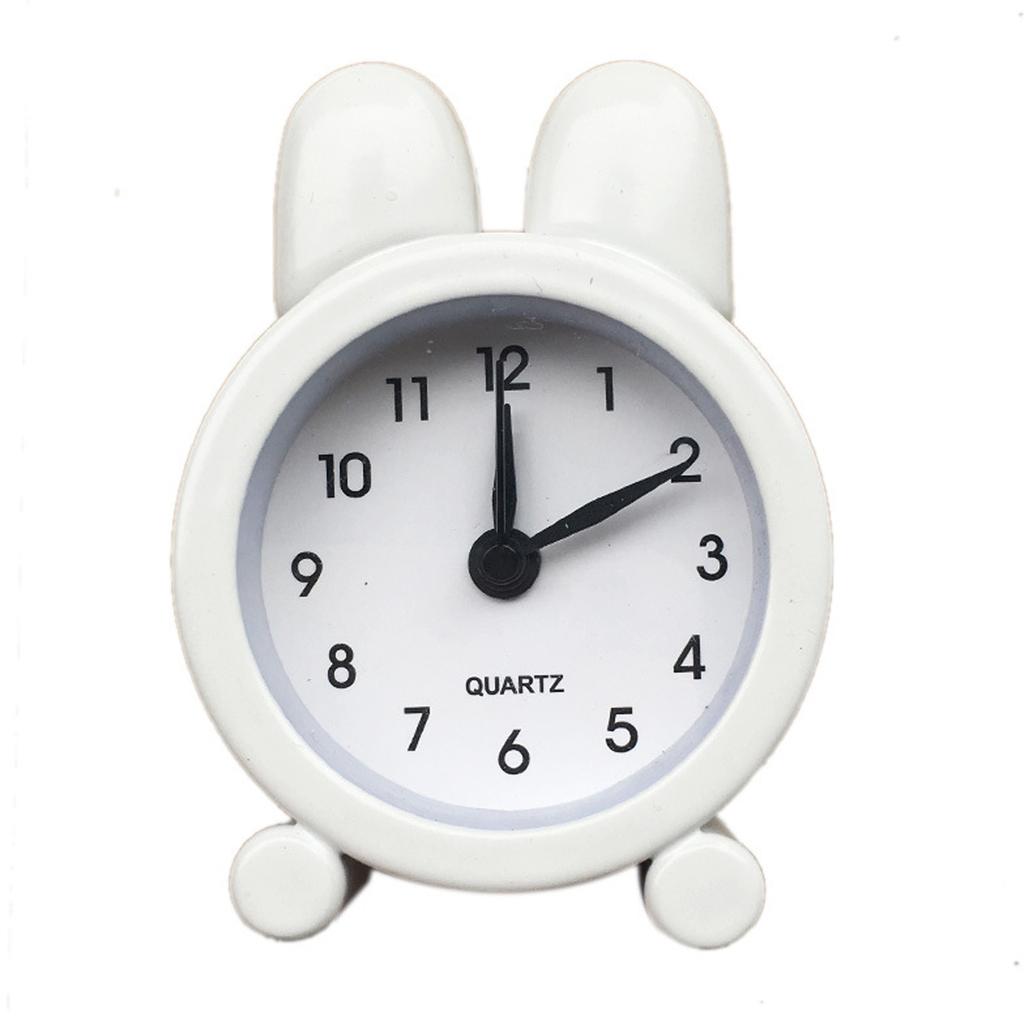 Rabbit Shaped Desktop Alarm Clock Bedside Clock for Bedrooms Or Offices with Easy To Use Features