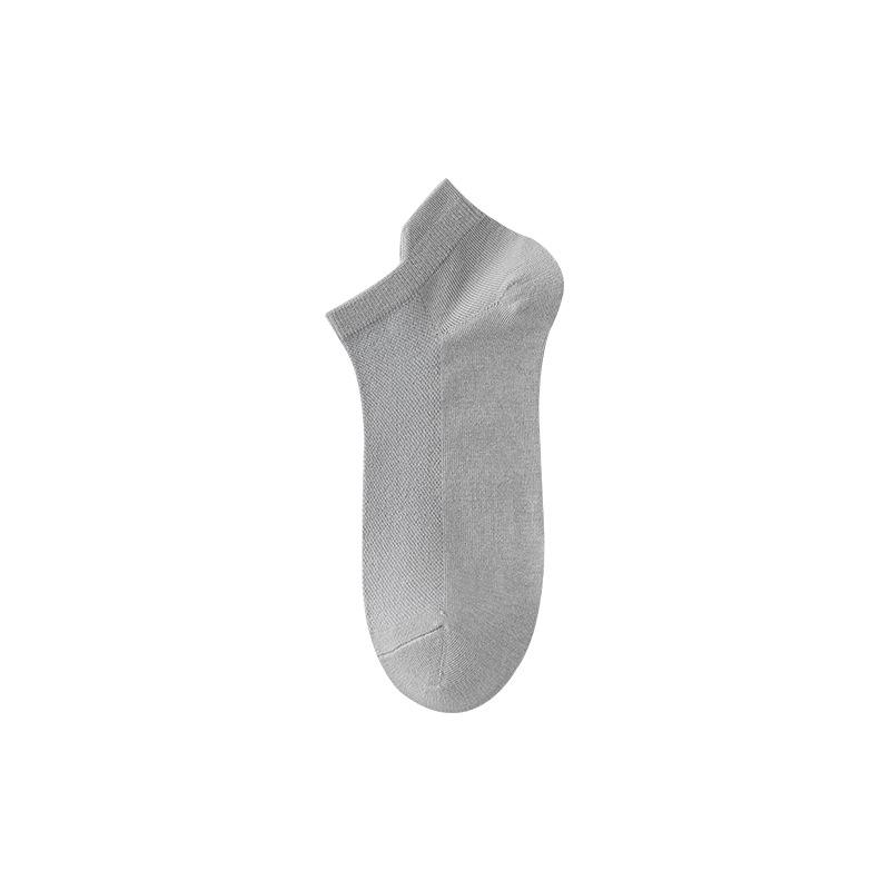 Men's Summer Thin Mesh Breathable Ear Lift 10a Antibacterial Antiodor Mint Cool Socks