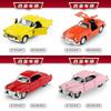 Kinder Legierung Vintage Klassisches Auto Modell Mit Einziehfunktion Für Spielzimmer Dekoration