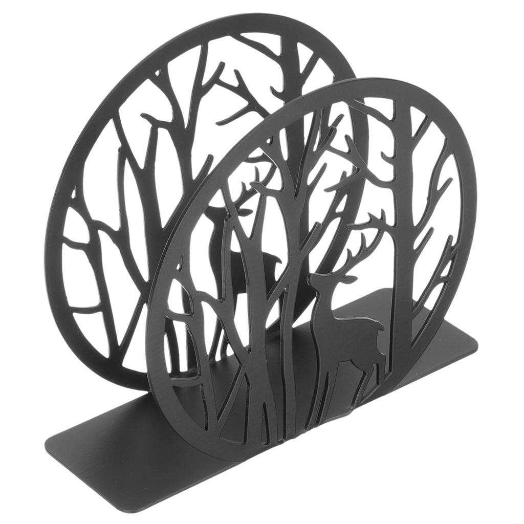 Hollow Elk Tree Napkin Holder Metal Tissue Holder Tissue Storage Stand Napkin Metal Holder Rustic Napkin Holder