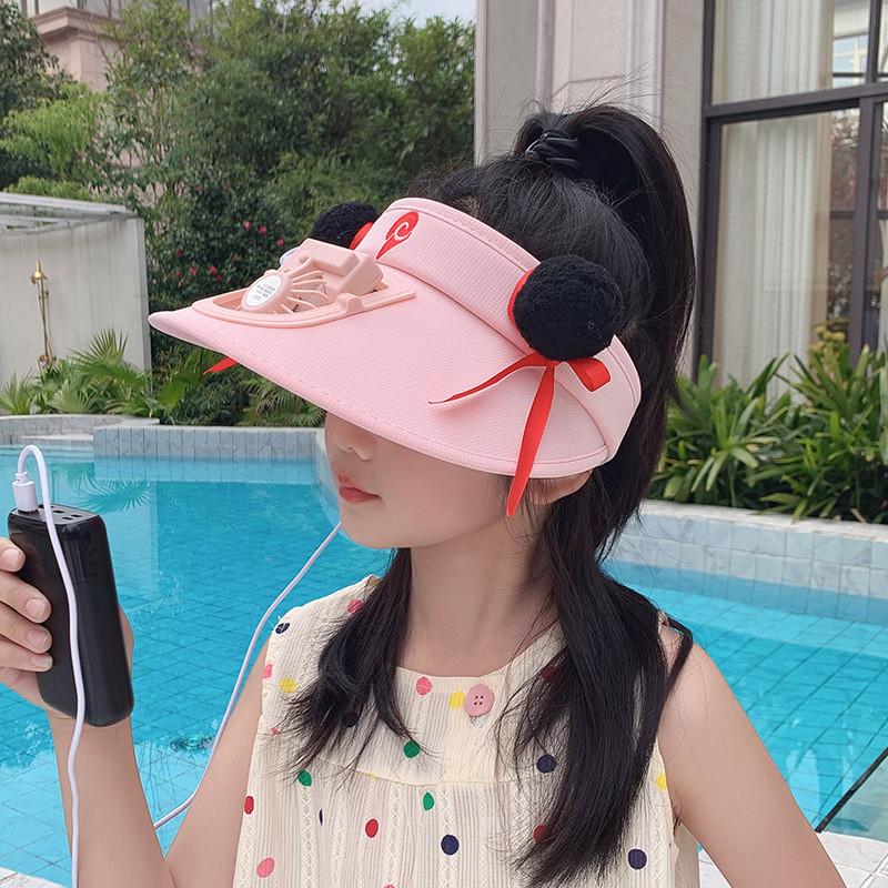 

Nezha Childrens Summer Hat With Breathable Fan And Sun Protection For Outdoor Use