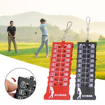 Golf Scorebord Anti-scheur Waterdicht Duidelijk Gemarkeerd Verdikt Golf Scorende Metaal 18 Holes Golf Slag Putt Score Teller Golf Sport