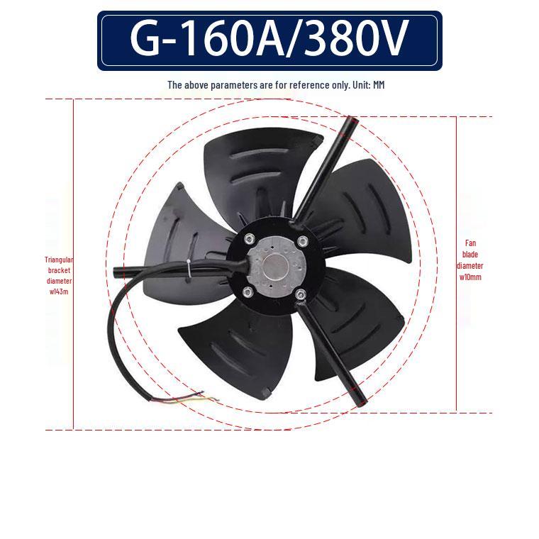 G-type 380V Variable Frequency Motor Cooling Fan with External Rotor