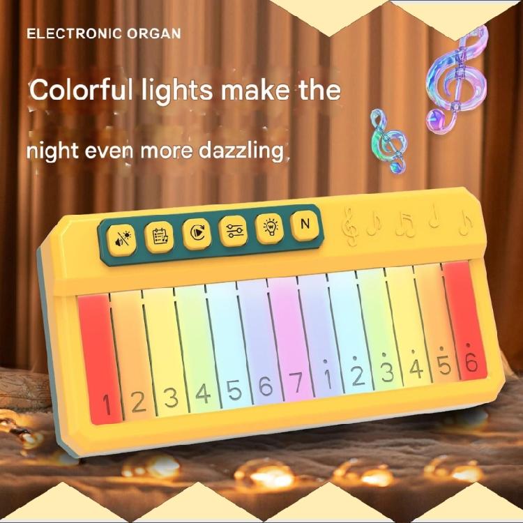 Music Learning Tool With Shifting Light designs And User Friendly Design Participatory Kids Piano For New Users