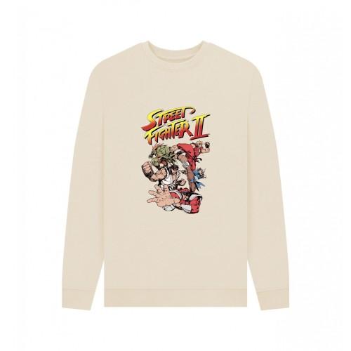 Street Fighter 2 Unisex Adult Group Sweatshirt