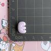 Resin Alphabet Letter Charms 26Pcs Cute Bubble Design Pastel Full A-Z Set for DIY Necklace Bracelet Friendship Gifts