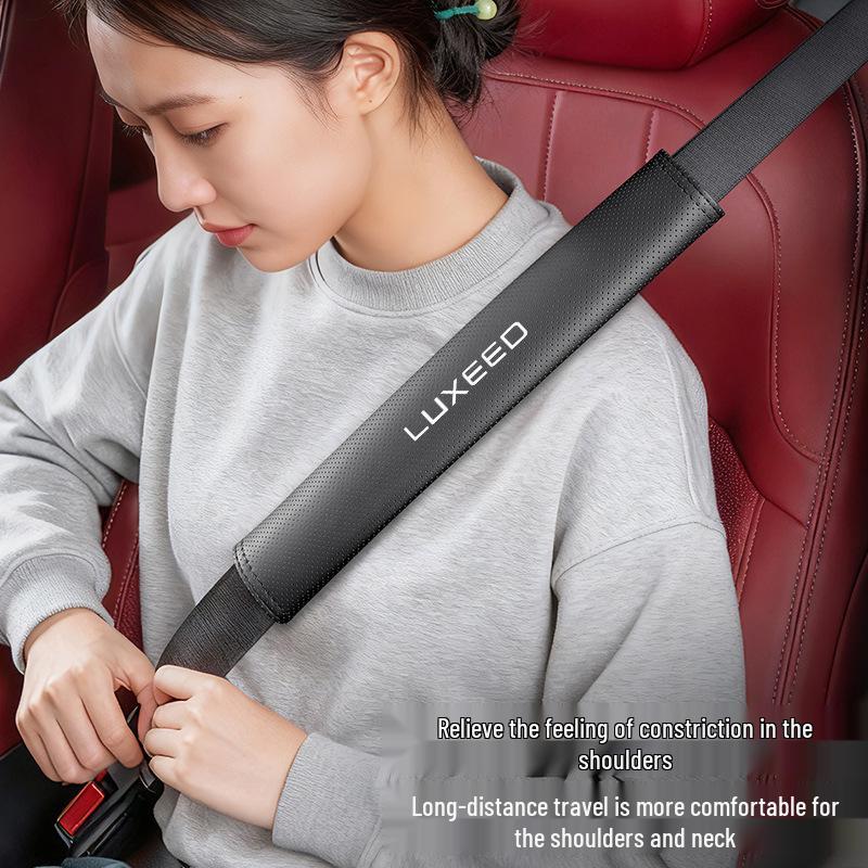 Zhiji R7 S7 Car Seat Belt Shoulder Pad: Anti-Choking Extended Protective Cover Ornament