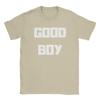 Camisetas Unisexes Good Boy 100% Algodón Ropa Vintage Manga Corta Cuello Redondo Camisetas Regalo de Cumpleaños Camiseta