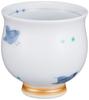 Hamatou Hasami Ware Matsukou Pottery Masayuki Kiln Teacup Diameter Sometsuke Chidori Blue 139161 Mini, Approx. 7cm,