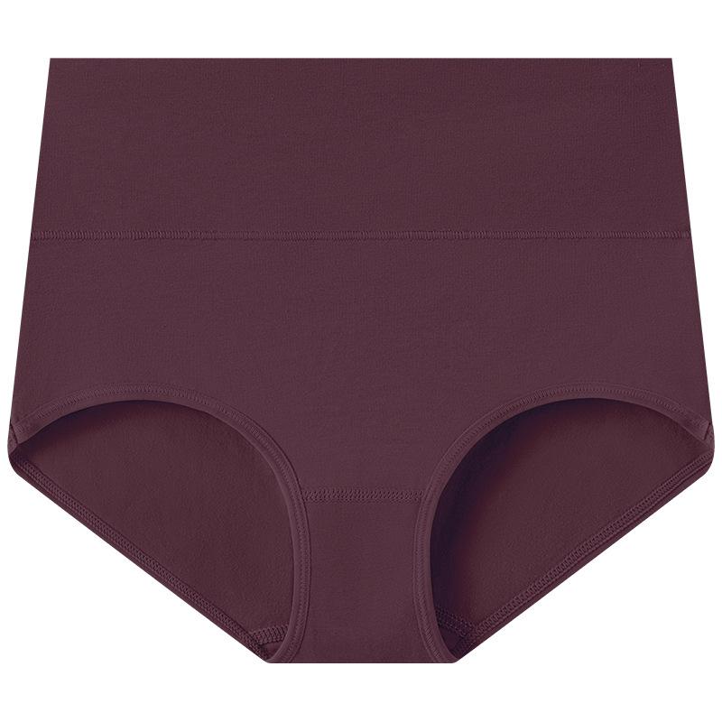 Pure Cotton Women Panties P lus Size Briefs High Waist Underwear Ladies Comfy Underpants