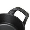 Pot Staub Oval Stackable Dish 28cm Gratin Dish IH Compatible Enamel Stylish Oven Dish 1302923 Black Oval Stackable Dish Black [Staub]