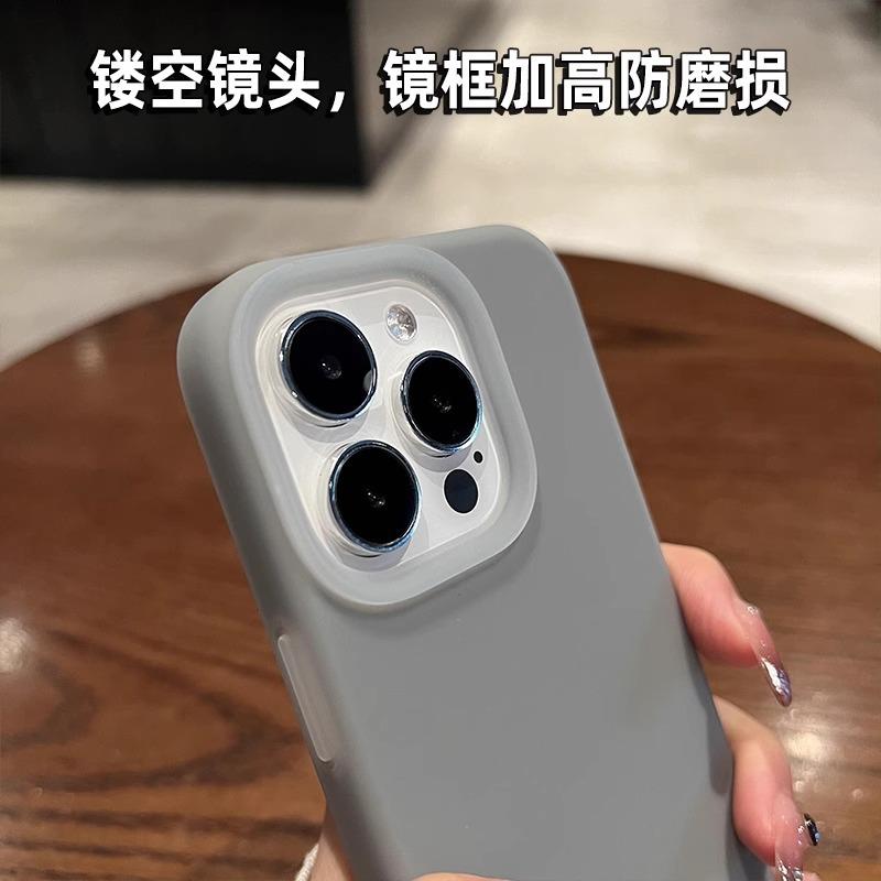 Jelly Feels Skin Feels Real Liquid Anti-fingerprint 11pro Is Suitable for Iphone11 Mobile Phone Case Apple 11proMax