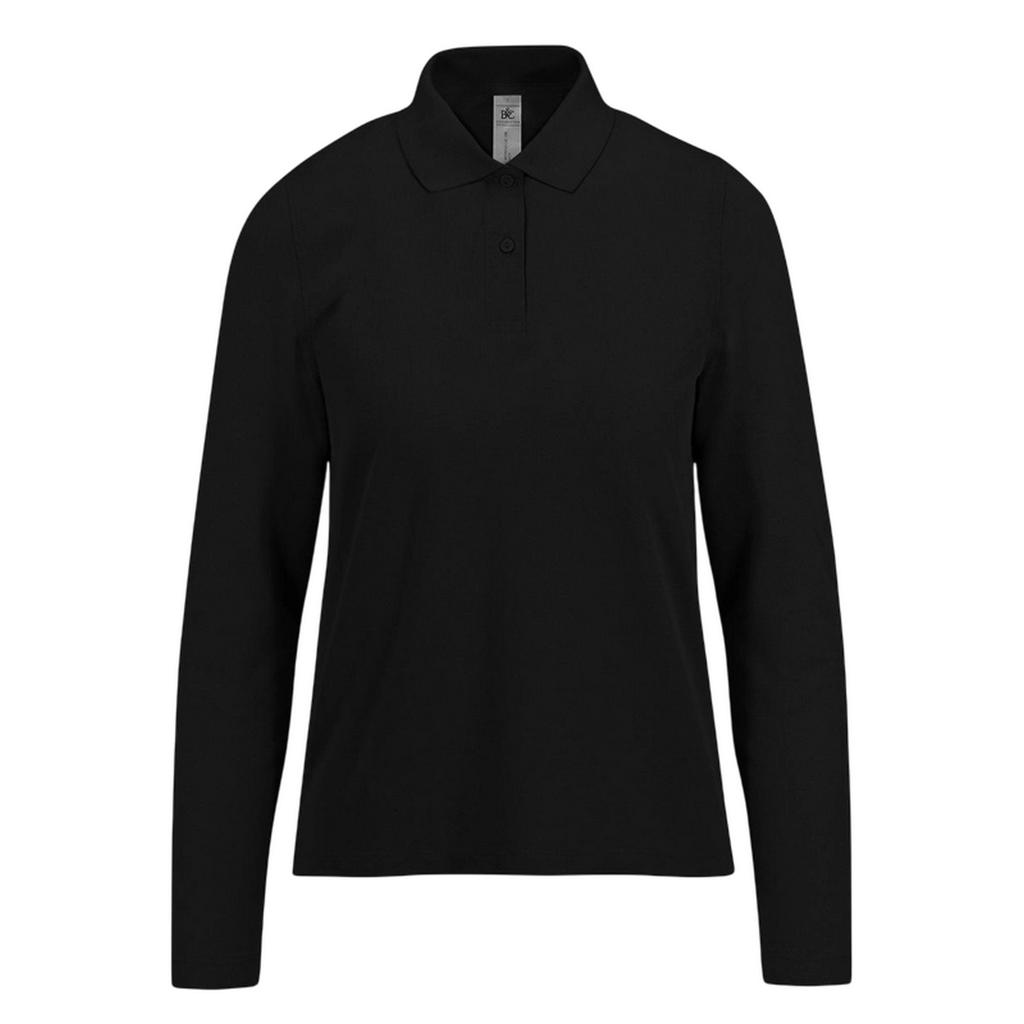 B&C Womens/Ladies My Polo 210 Long-Sleeved Polo Shirt