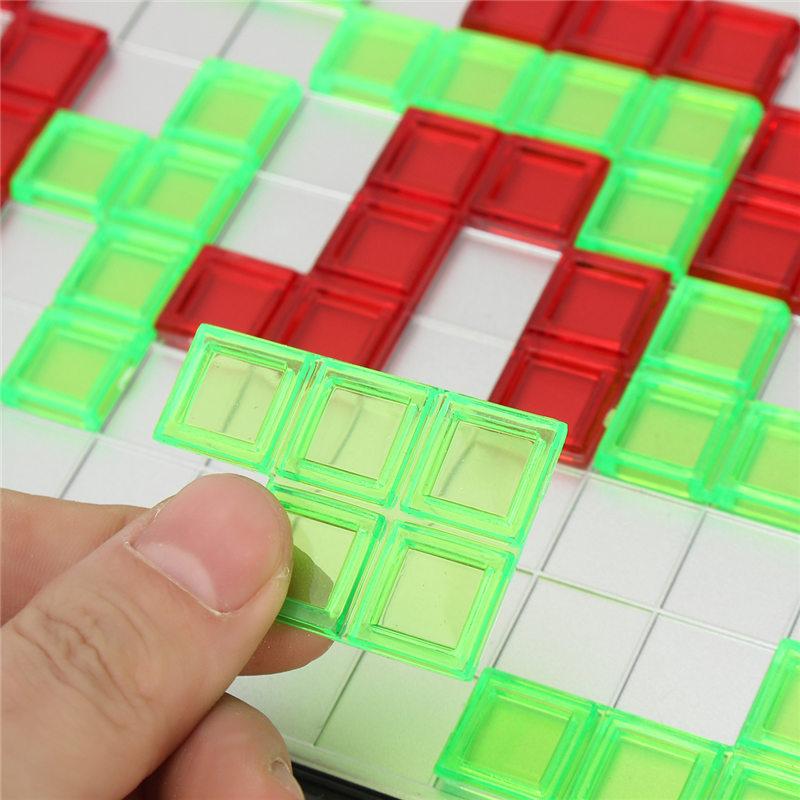 Fun Strategy Game: Novelty Puzzle Chess Blokus Board Game for Kids Engaging Family Toys Gifts for Children's Skill Development