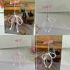 Mobile Phone Chain Anti-Lost Soft Rope Strap Lanyard Bead Bowknot Star Phone Case Key Chain Bag Pendant Accessory