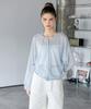 Hyfve Sun-Blocking Sheer Hooded Zip-Up Cardigan