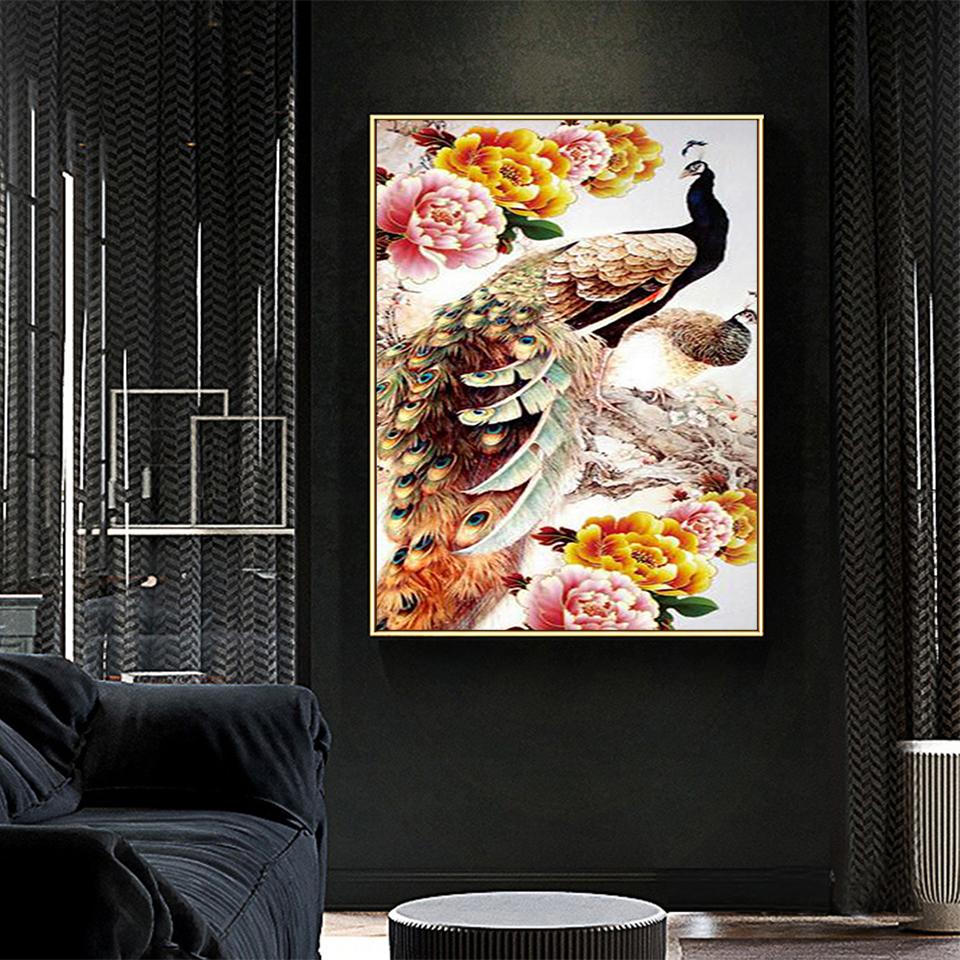 5D DIY Tier Diamantmalerei Strassbild Vollrunde Diamantstickerei Mosaik Geschenk Kreuzstich Dekorationsset