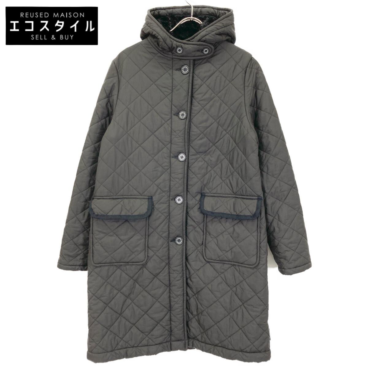 

TRADITIONAL WEATHERWEAR ЧЕРНЫЙ GRANGE Пальто стеганое на флисовой подкладке пальто 44 черныйПодержанный