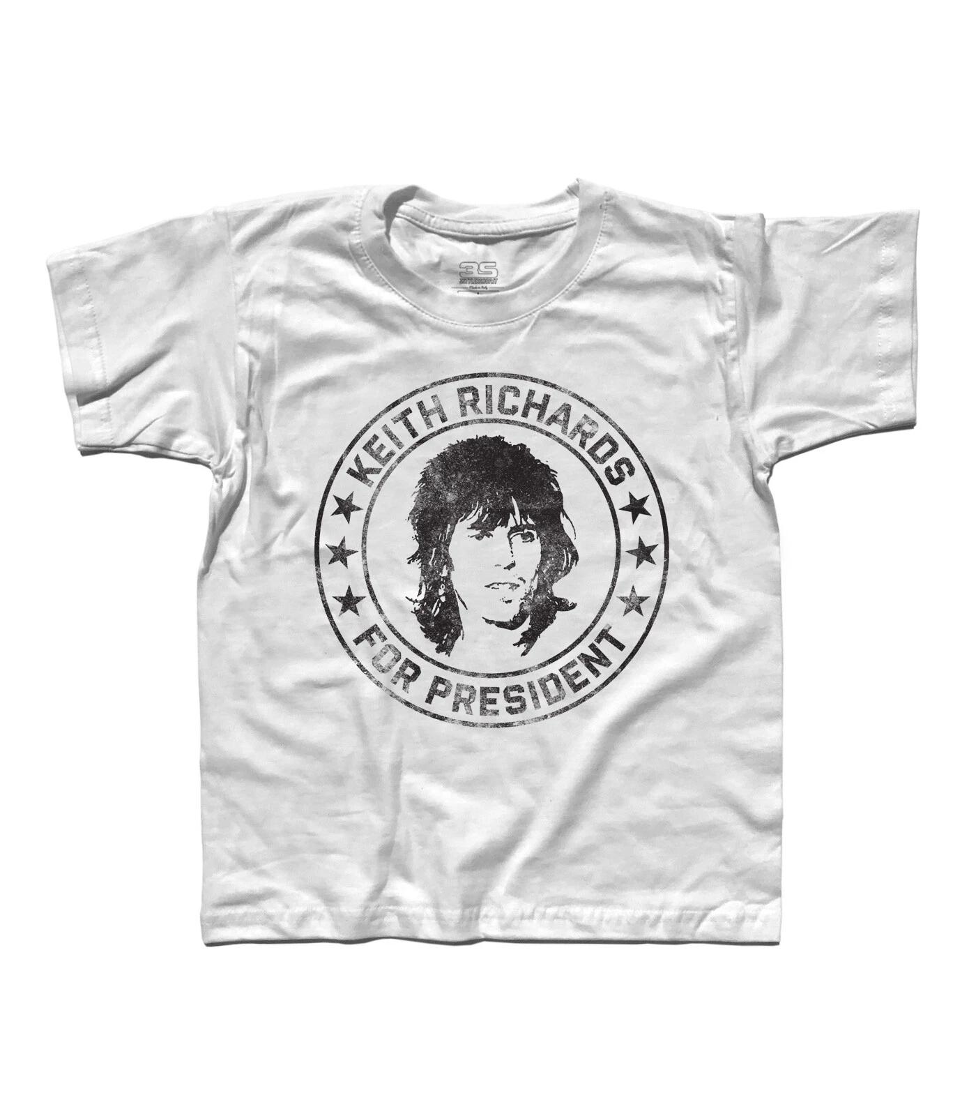 T-Shirt Enfant Keith pour President - Guitariste Happy 120