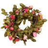 Guirlande de fleurs - vidaXL - 6 pcs - Rose - 215 cm - Soie artificielle