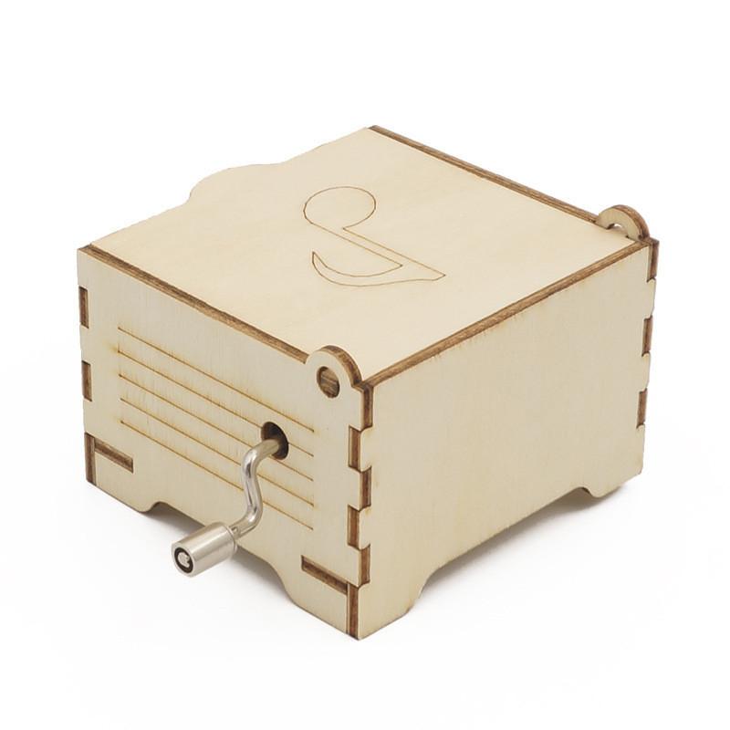 

Handmade Wooden Music Box Diy Science Experiment Invention Learning Toy