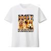 I Love Dumb Blondes Golden Retriever T-shirt Divertente Carino Amante dei Cani Meme Mamma vintage Lavata Versatile Elegante Elastica Leggermente