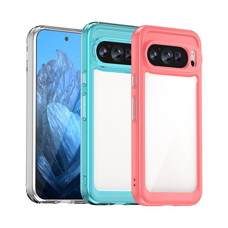 Applicable to colorful Google 1 mobile phone case Pixel1Pro mobile phone case 1proXL all-inclusive 1A acrylic solid color anti-drop