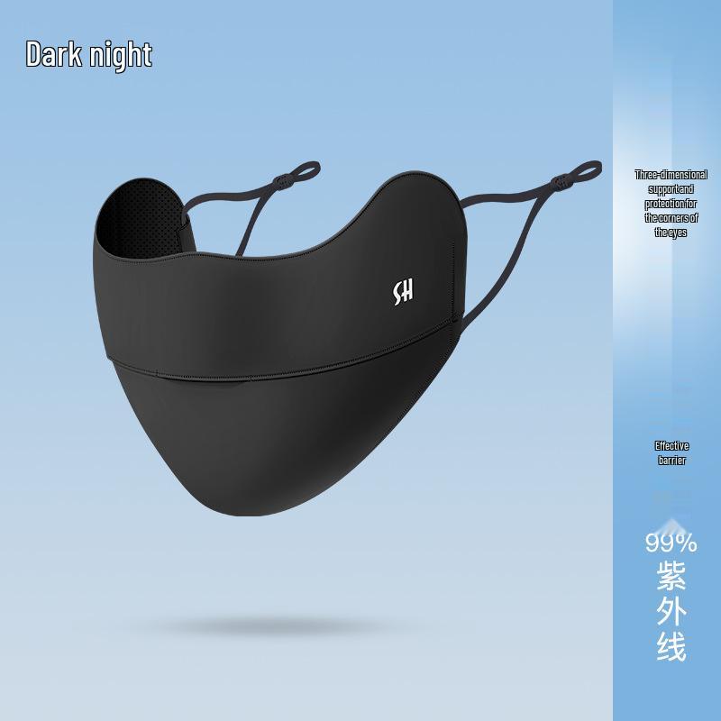 Women's Summer Ice Silk Facekini: UV-Protective Sunshade Mask for Outdoor Activities