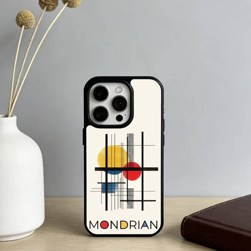 A-Abstract P-Piet Mondrian Phone Case For iPhone 17,16,15,14,13,Pro,Max,Plus,Magnetic For Magsafe Wireless Charging
