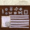 Manjuan Series Retro Mixed Material Pack - 26 Vintage Journal Collage Sheets