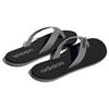 Adidas Eezay Non-Slip Durable EVA Massage Flip Flops Men Footwear Black Gray HP2927