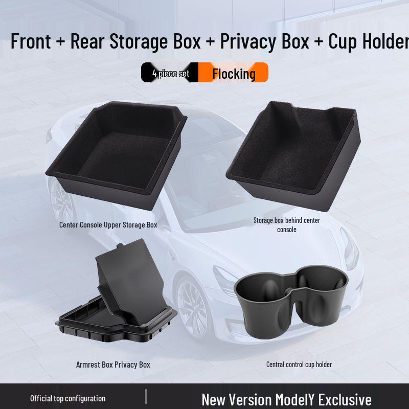 Tesla Model Y/YL Facelift Console Storage Organizer Box