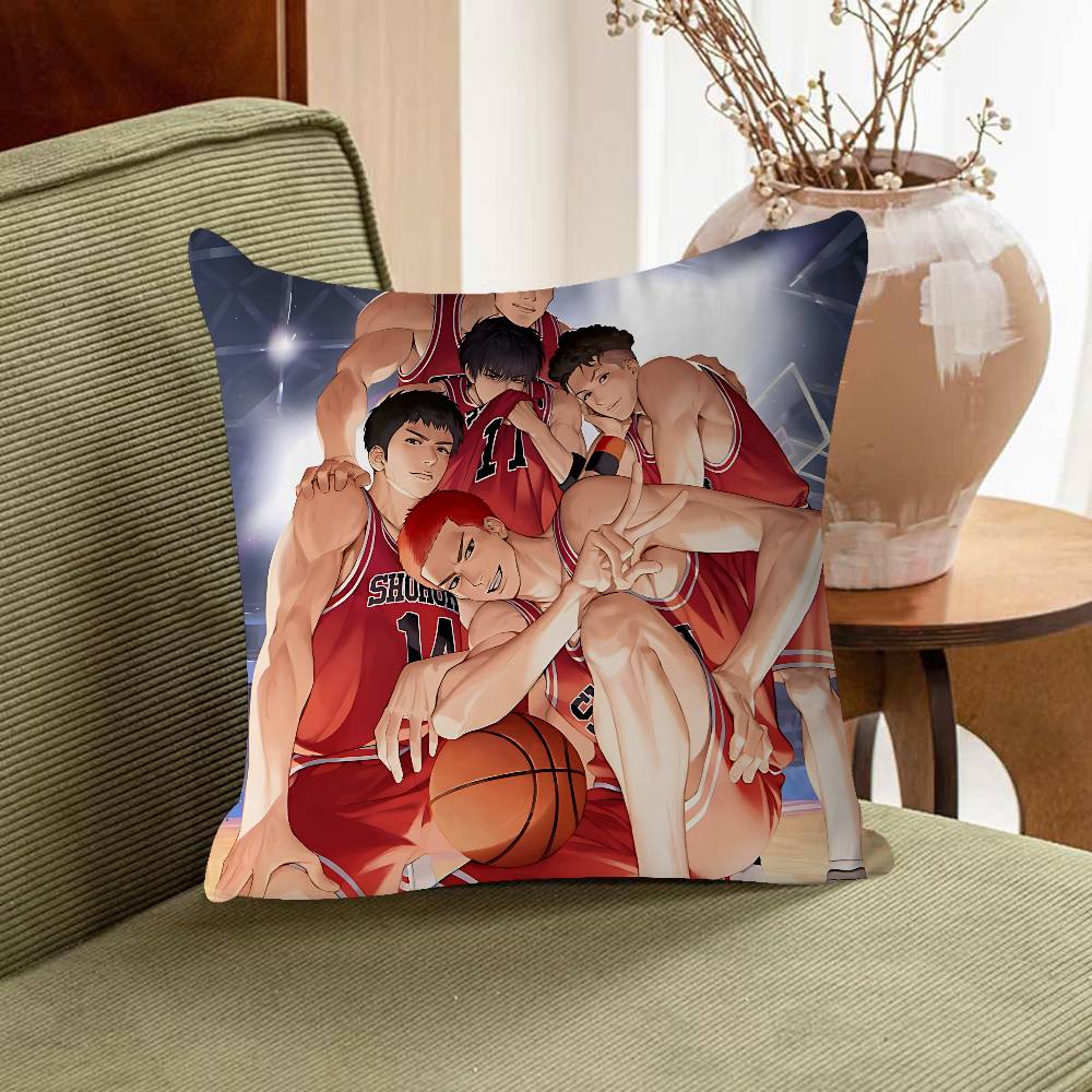 Slam Dunk Decorative Room Aesthetics Pillow Case Home Decor Bedroom Sofa Bed Couch Pillow Cover 45x45