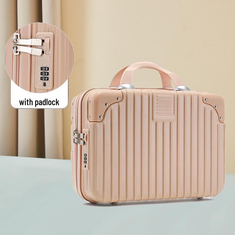 14-Inch Compact Suitcase Gift Box & 16-Inch Portable Makeup Storage Set