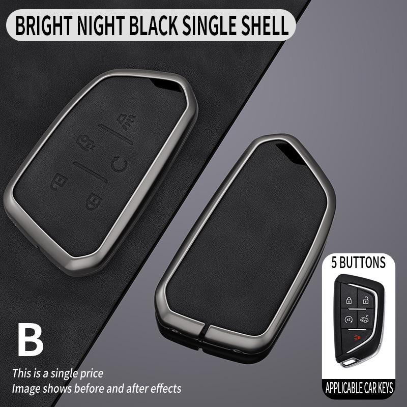 Cadillac Key Case: Compatible with XT5, CT5, XT4, XTS, XT6, CT6, ATSL, CT4 Models